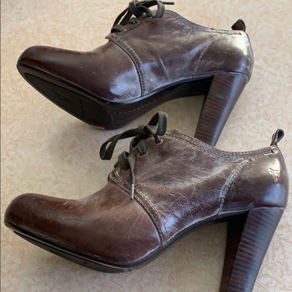 Frye leather shoes. NWOT